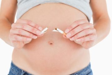 tuyệt đối không hút thuốc khi mang thai