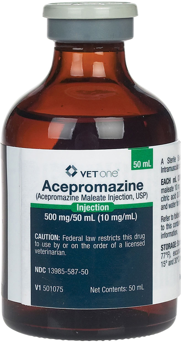 Acepromazine maleate có tác dụng gì đối với chó? 
