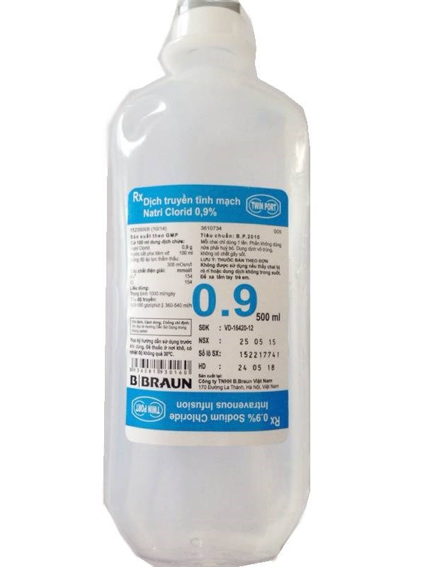 Những lưu ý cần biết khi sử dụng dung dịch truyền tĩnh mạch natri clorid 0.9% là gì?
