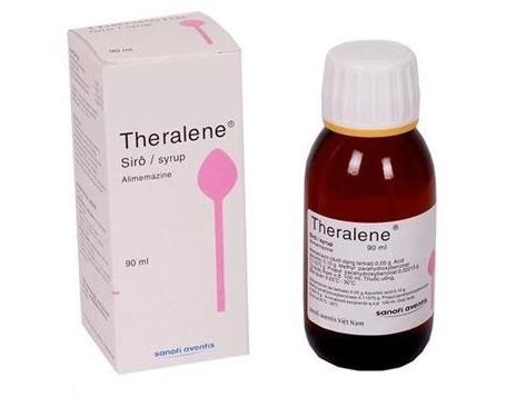 Thuốc Theralene có tác dụng làm giảm triệu chứng ho không?
