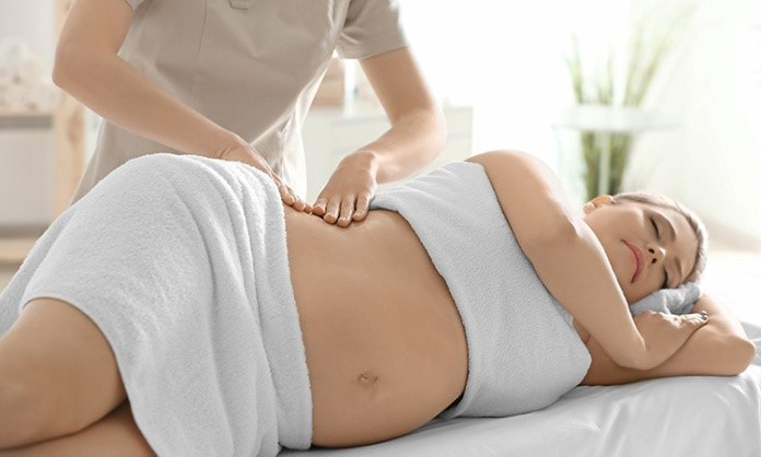 kỹ thuật massage khi mang thai
