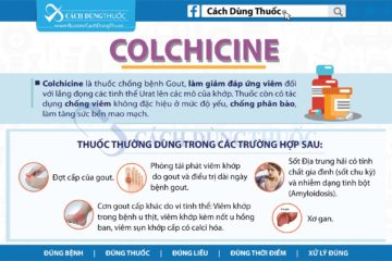 Hướng dẫn cách dùng thuốc Colchicine – điều trị bệnh Gút