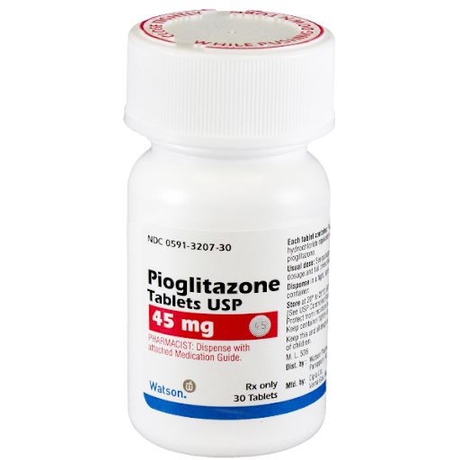 Pioglitazone - Thuốc điều trị tiểu đường tuýp 2