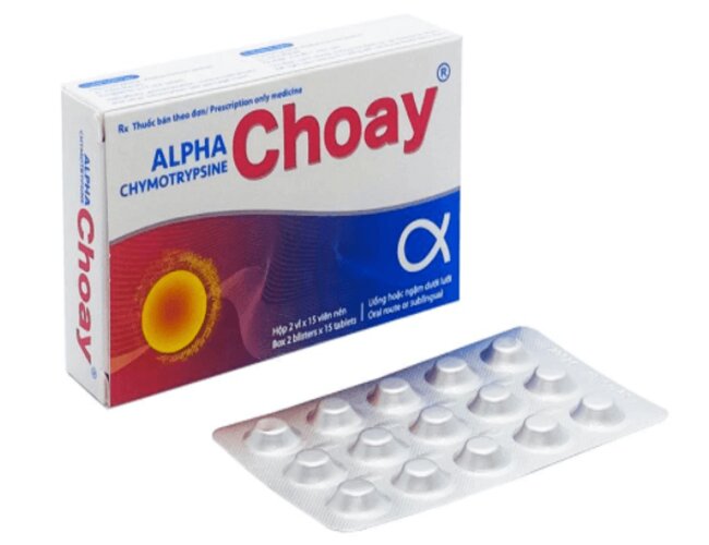 Thuốc Chymotrypsine Choay có sẵn ở dạng nén hay dạng khác?
