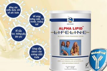 Sữa non Alpha lipid Lifeline chăm sóc sức khỏe chủ động cho gia đình bạn